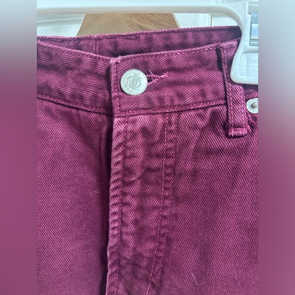 Bongo By Gene Montesano High Waist Burgundy
Denim Sz 5 - Picture 7 of 10